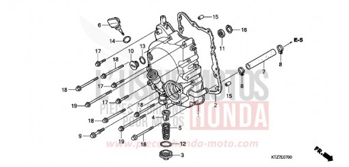 PANNEAU CARTER-MOTEUR D. PES1258 de 2008